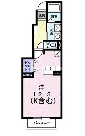 アプローズＢの物件間取画像